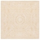 preview thumbnail 19 of 37, SAFAVIEH Handmade Ebony Gilia Modern Wool Rug 6' Square - Ivory/Gold - Square