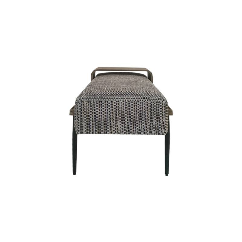 Ottoman with slide tray