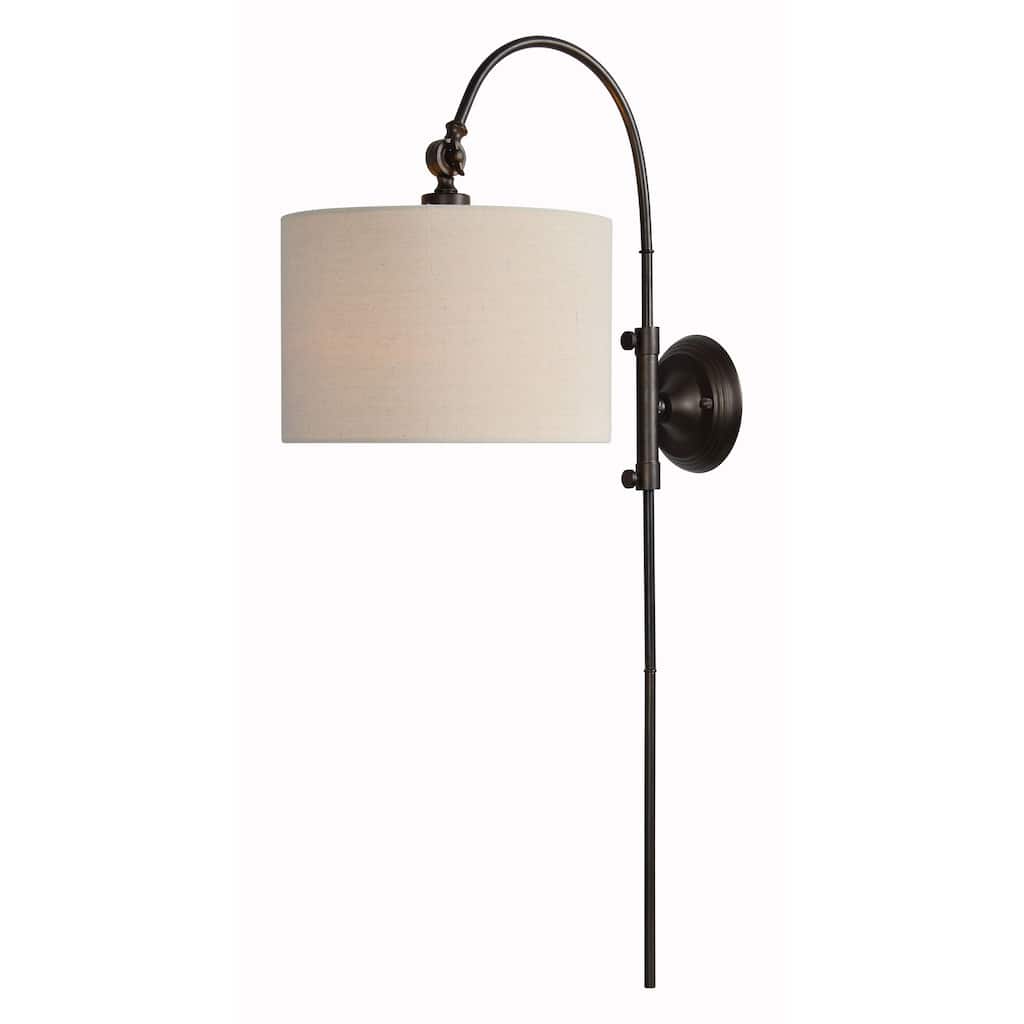 Wilson Metal Wall Sconce, Oil-Rubbed Bronze (Set of 2) - Oil-Rubbed Bronze