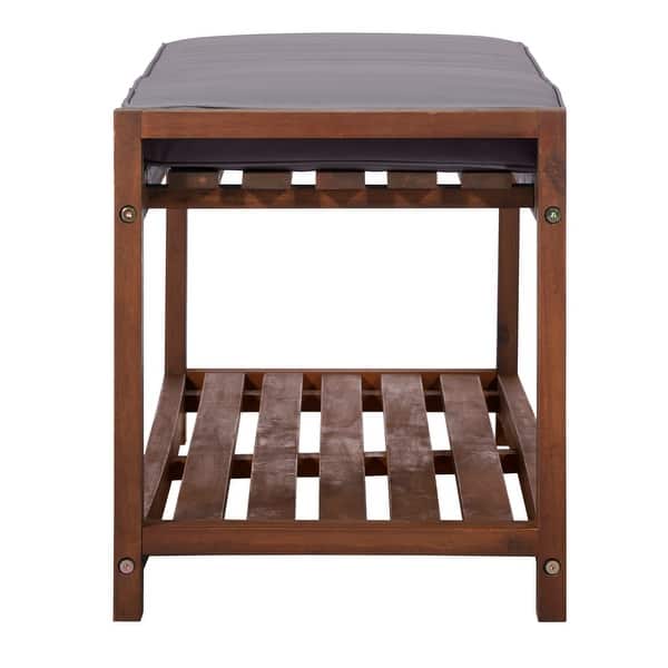 Shop Tybee Outdoor Bench With Cushion By Havenside Home Overstock 26436661