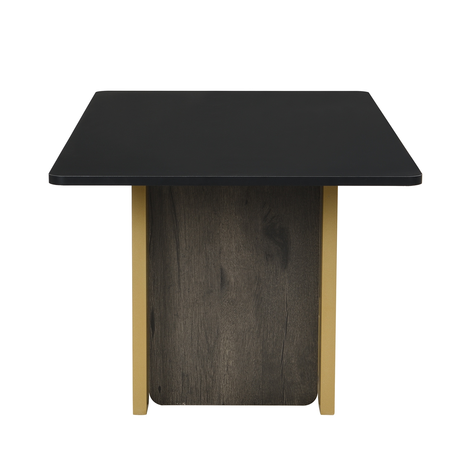 Modern Light Luxury Coffee Table Set of 2, Small Square Coffee End