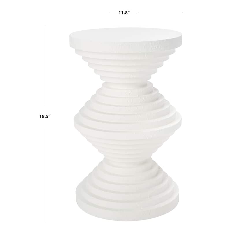 SAFAVIEH Era Accent Table - 12" W x 12" D x 19" H - 12Wx12Dx19H
