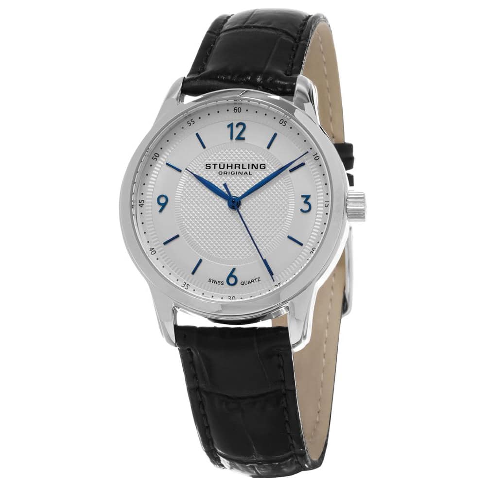 Stuhrling Men's Symphony Silver Dial Watch - 572.01 - 6 (36)