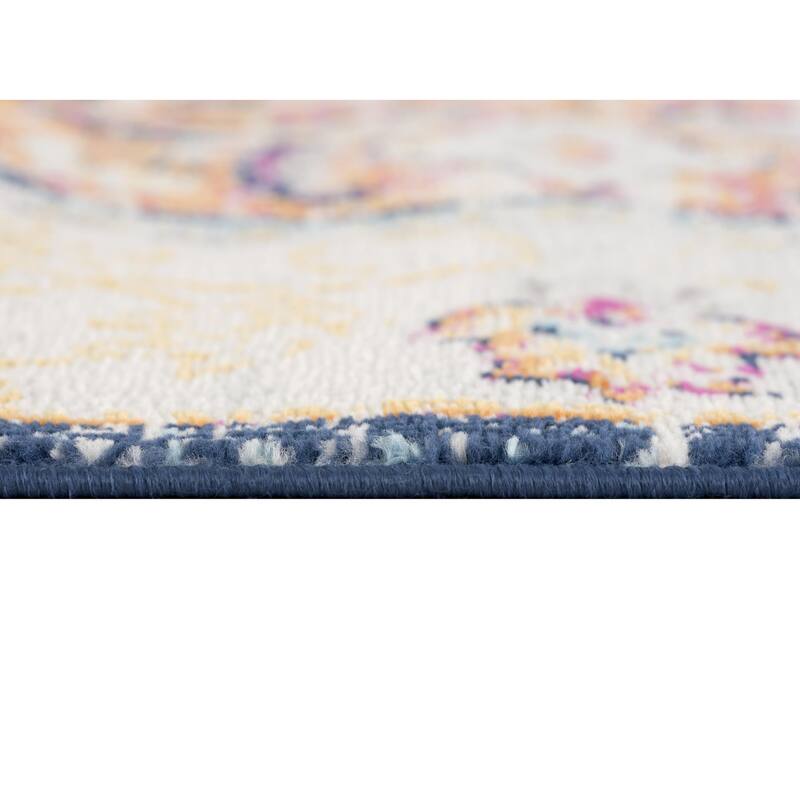 HomeRoots Oriental Southwest Runner Area Rug - 168.00 in. x 27.00 in. x 0.40 in.