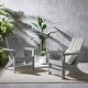 preview thumbnail 32 of 38, Encino Outdoor Adirondack Chairs (Set of 2) by Christopher Knight Home