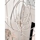 preview thumbnail 9 of 7, Luna 12 Light Antique Silver Sphere Chandelier - 60'' W x 63'' H