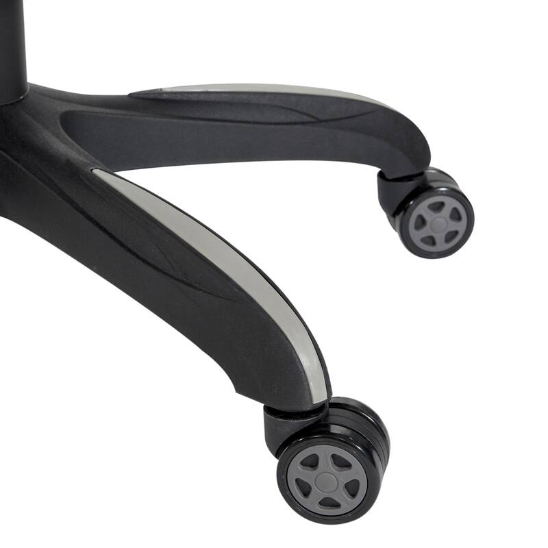 Xeno Gaming Chair in Faux Leather with Color Accents