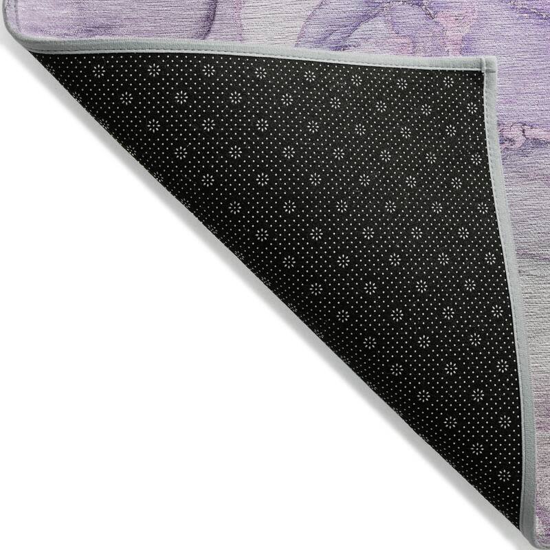 Almisi Unique Abstract Weather Resistant Sleek Contemporary Outdoor Rug