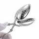 preview thumbnail 3 of 5, 1 Pcs Egg Snap Tea Ball Infuser, Tea Strainer, Silver