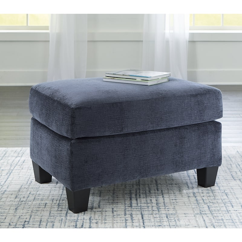 Signature Design by Ashley Amity Bay Ottoman - Ink
