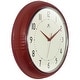 preview thumbnail 154 of 195, Infinity Instruments Round Retro Kitchen Wall Clock by Infinity Instruments
