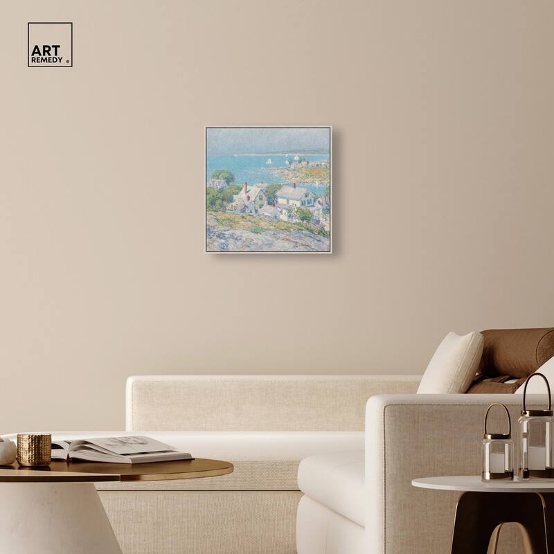 Hassam New England Headlands Canvas by Art Remedy