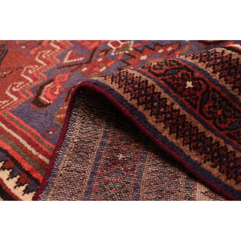 ECARPETGALLERY Hand-knotted Andelz Dark Red Wool Rug - 3'5 x 6'7