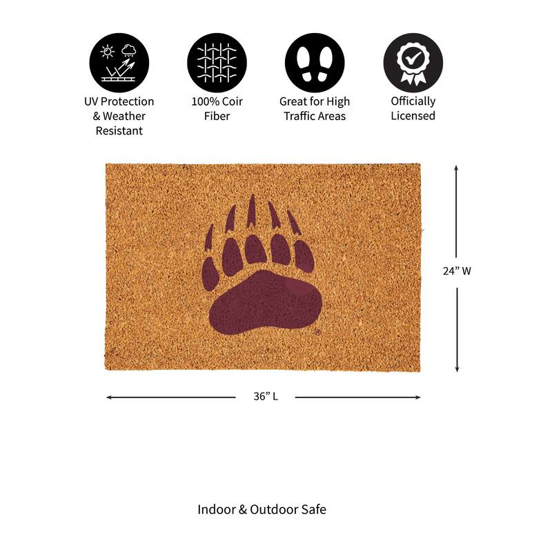 University of Montana Full Color Indoor/Outdoor Coir Mat