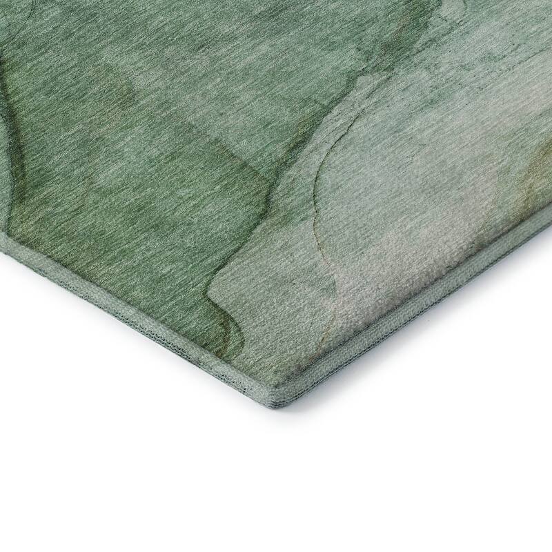 Premium Washable Super Soft Abstract Waves Mayfield Rug