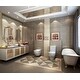 preview thumbnail 9 of 12, Emser Tile Ambiance Mat - 1" x 6" Cove Base Corner Floor and Wall Tile