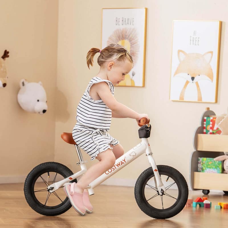 Costway 12 Inch Toddler Balance Bike No Pedal Training Bicycle with - See Details