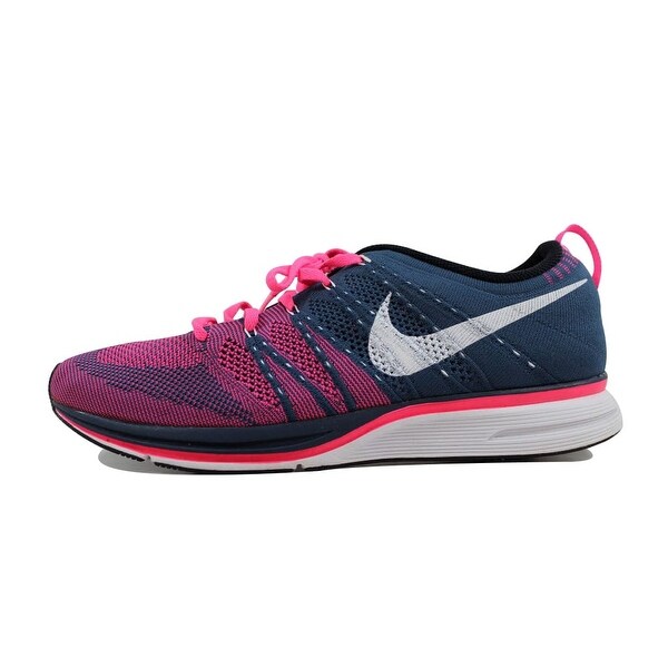 nike flyknit trainer squadron blue