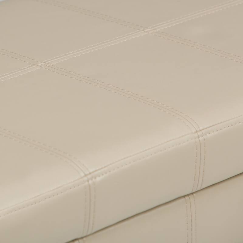 Modern Storage Ottoman Bench for Living Room