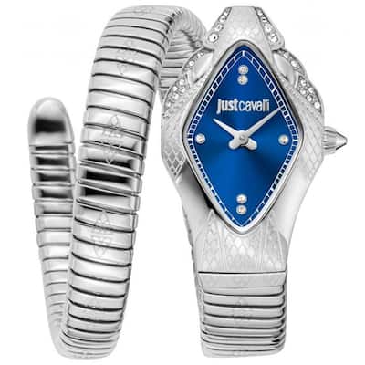 Just Cavalli Women's Ferocious Blue Dial Watch - JC1L306M0015 - 6 (36)