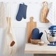 preview thumbnail 88 of 108, KitchenAid Ribbed Soft Silicone Oven Mitt 2-Pack Set, 7.5"x13"