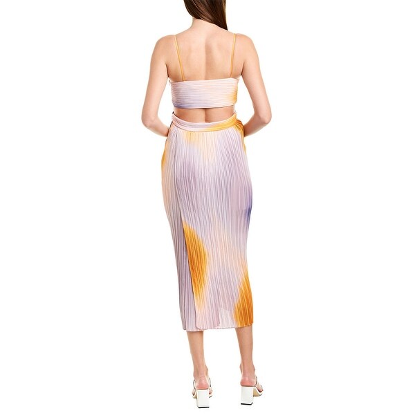 alc sienna pleated dress