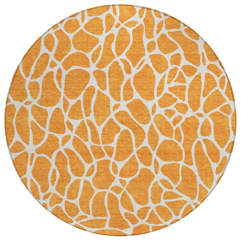 HomeRoots Geometric Transitional Rectangle Outdoor Rug
