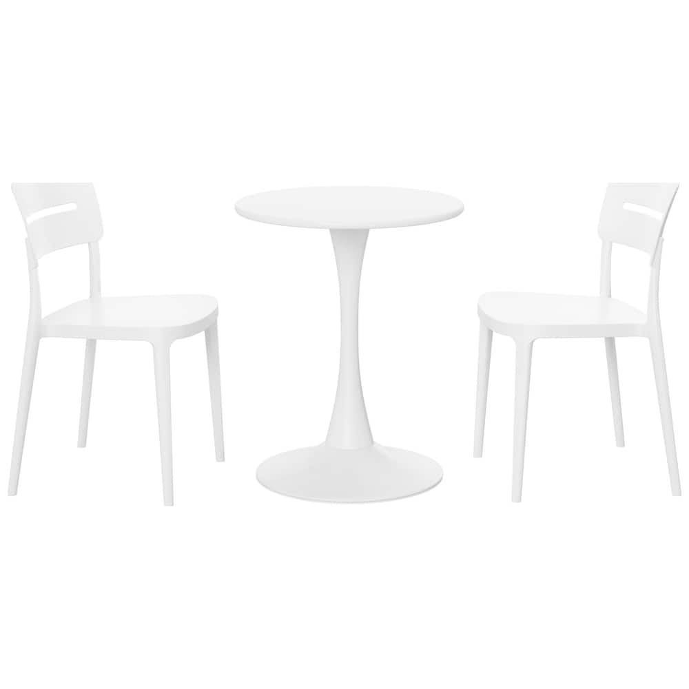 Frond and Form 2-Person Outdoor Round Dining Set