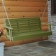 preview thumbnail 30 of 46, Highwood Weatherly 5-foot Eco-friendly Synthetic Wood Porch Swing