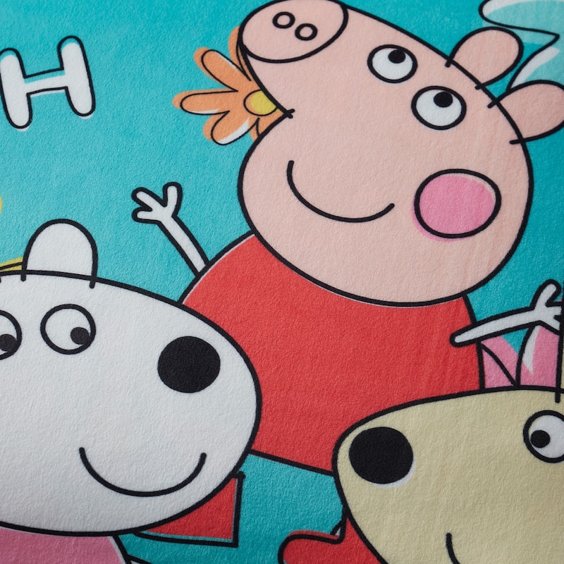 Peppa Pig Reversible 20" x 26" Bed Pillow 2 Pack