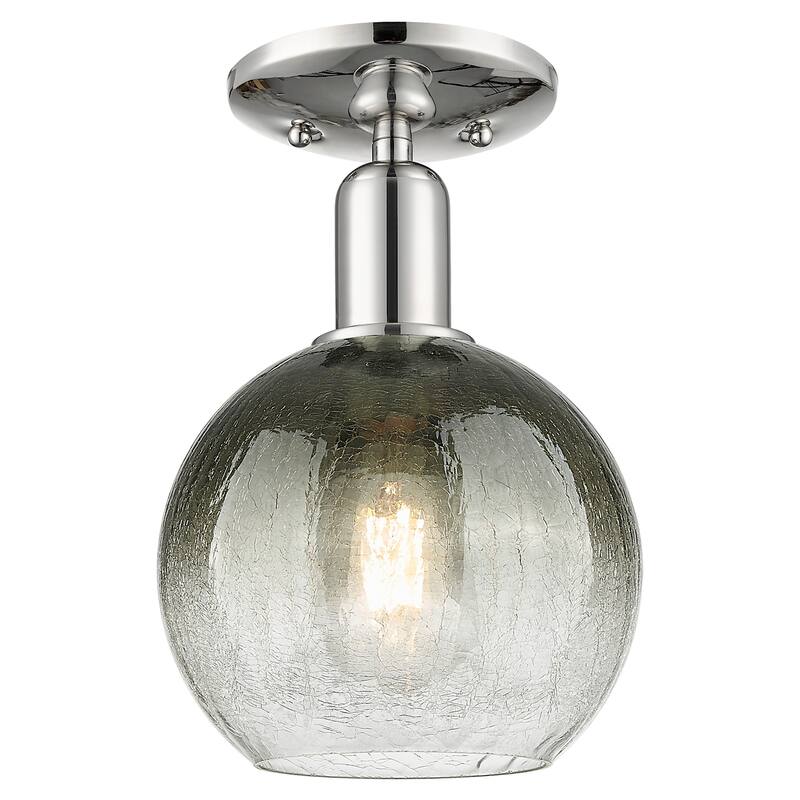 Innovations Lighting 716-1C-G483-8SL Brookhaven Globe 8" Wide - Polished Nickel