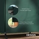 preview thumbnail 6 of 14, Outsunny Large Outdoor Swing Chair Cover for your Garden & Patio Furniture, Protects Against the Wind, UV Rays, & Water