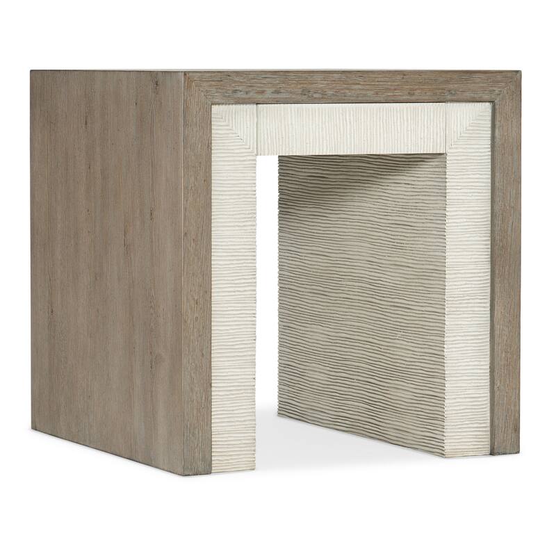 Hooker Furniture 6350-80213 26" Wide Wood Veneer End Table - Gray