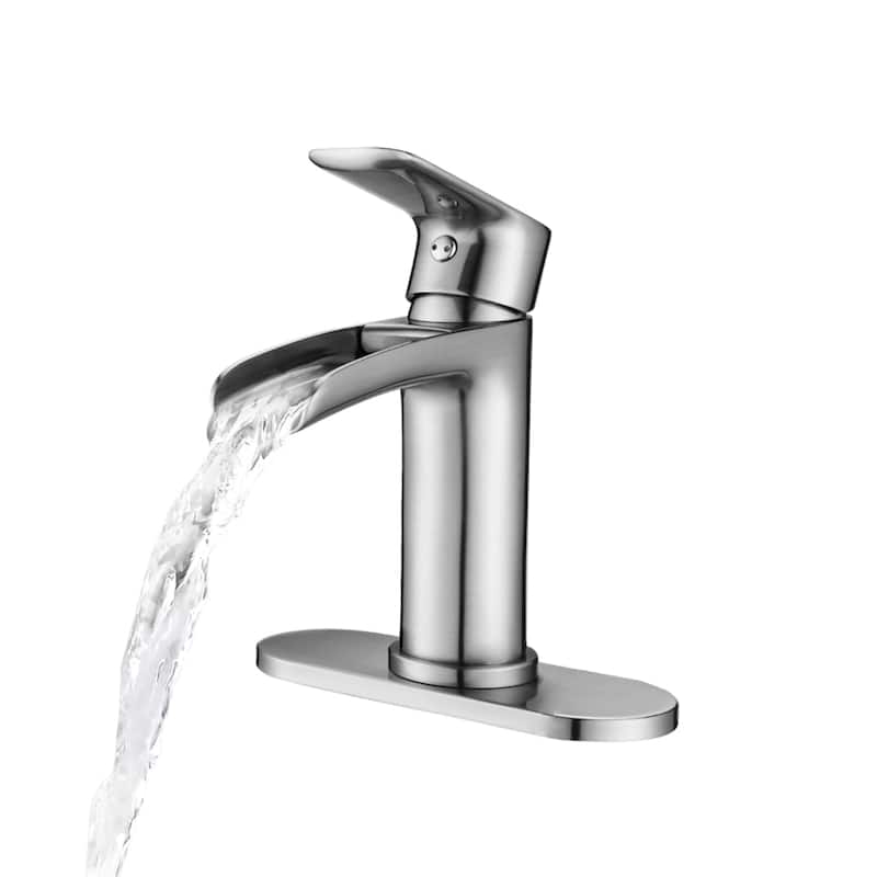 1 or 3 hole solid hand basin faucet