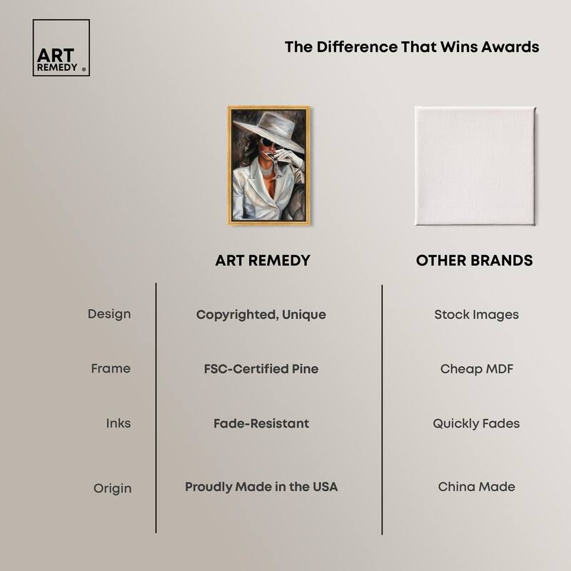 Time for a Martini Canvas by Art Remedy