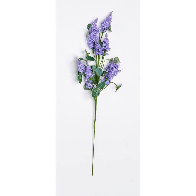 24" Lilac Spray, Lilac, Set of 3 - 24