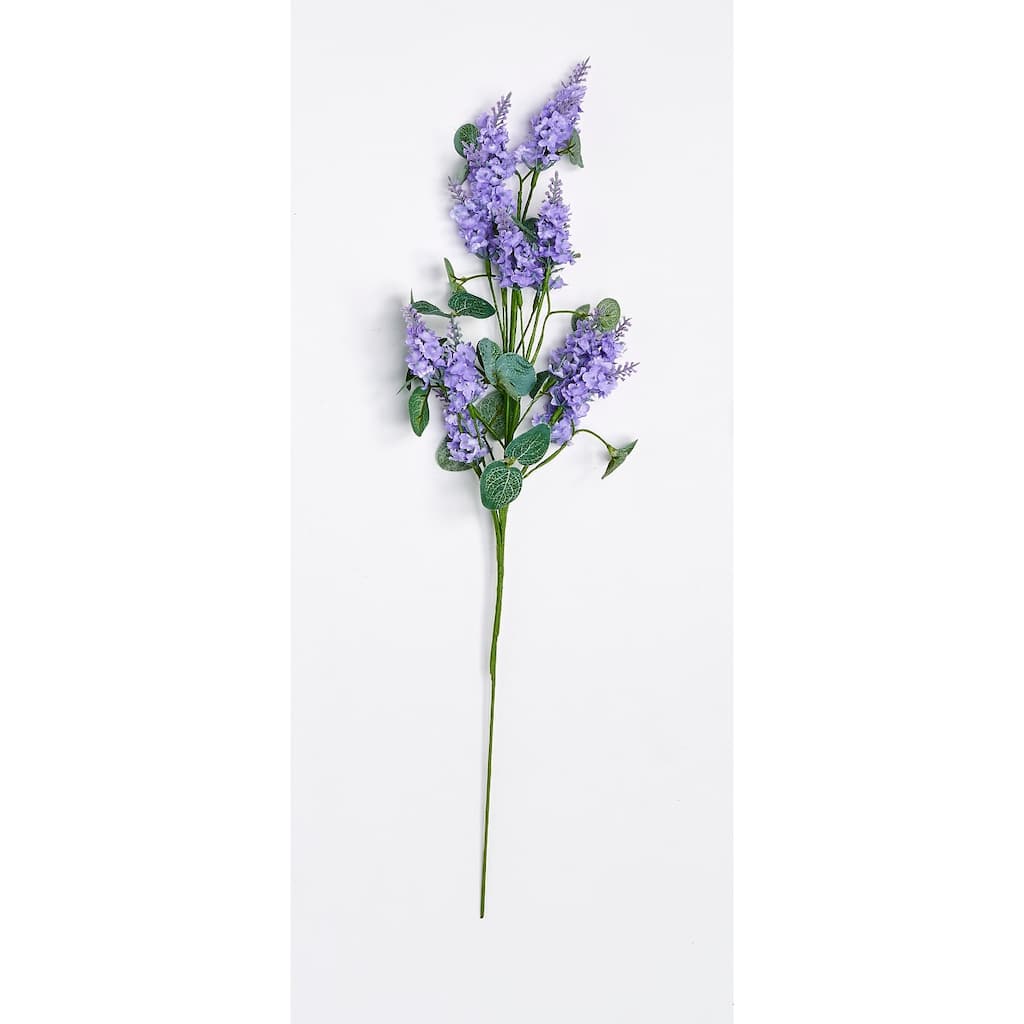 24" Lilac Spray, Lilac, Set of 3 - 24