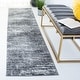 preview thumbnail 27 of 99, SAFAVIEH Evoke Erika Modern Abstract Distressed Rug 2'2" x 11' Runner - Ivory/Grey - Runner
