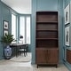 preview thumbnail 14 of 19, Bridgevine Home Radiance 78 inch High Bookcase Pier, No Assembly Required