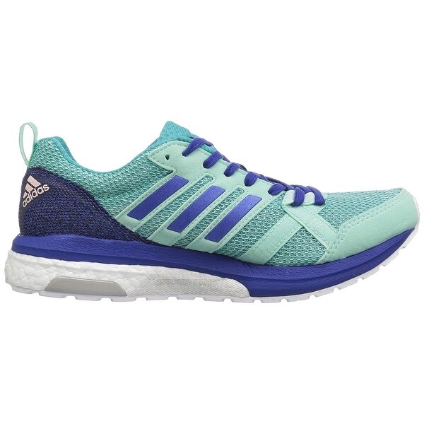 Adidas Womens Adizero Tempo 9 Fabric Low Top Lace Up Running Sneaker