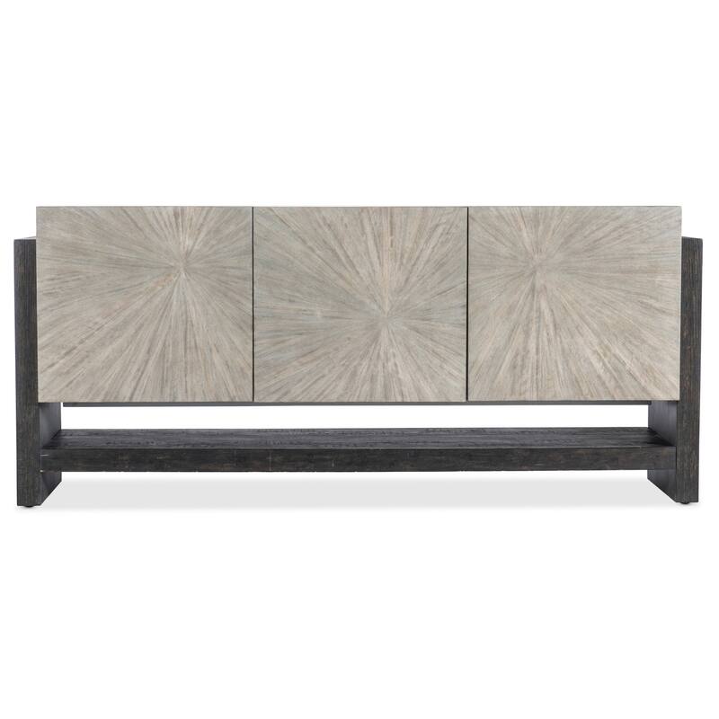 Hooker Furniture 628-85170 Melange 71" Wide Paldao and Oak Veneer