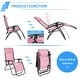 preview thumbnail 32 of 61, Homall Patio Zero Gravity Chair Lawn Lounge Chair with Pillow Set of 2