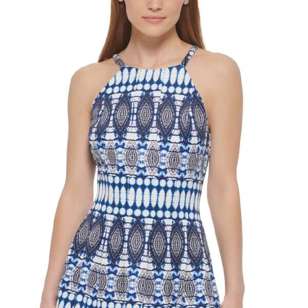 fit & flare dress vince camuto Vince Camuto Women's Floral Print Fit & Flare Mini Dress – Letay Store main image 1