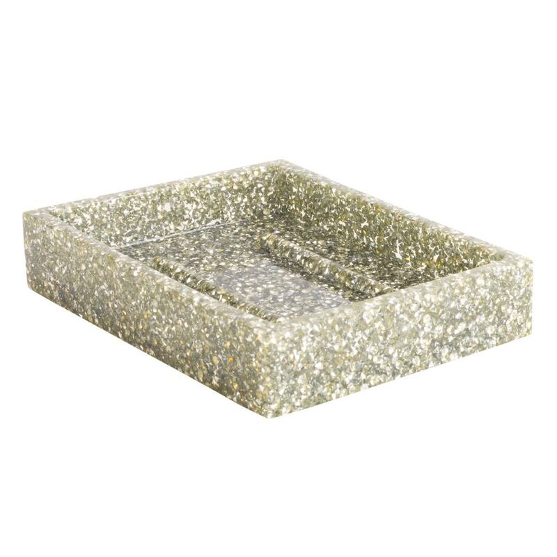 Sparkles Home Luminous Rhinestone Soap Dish - Silver