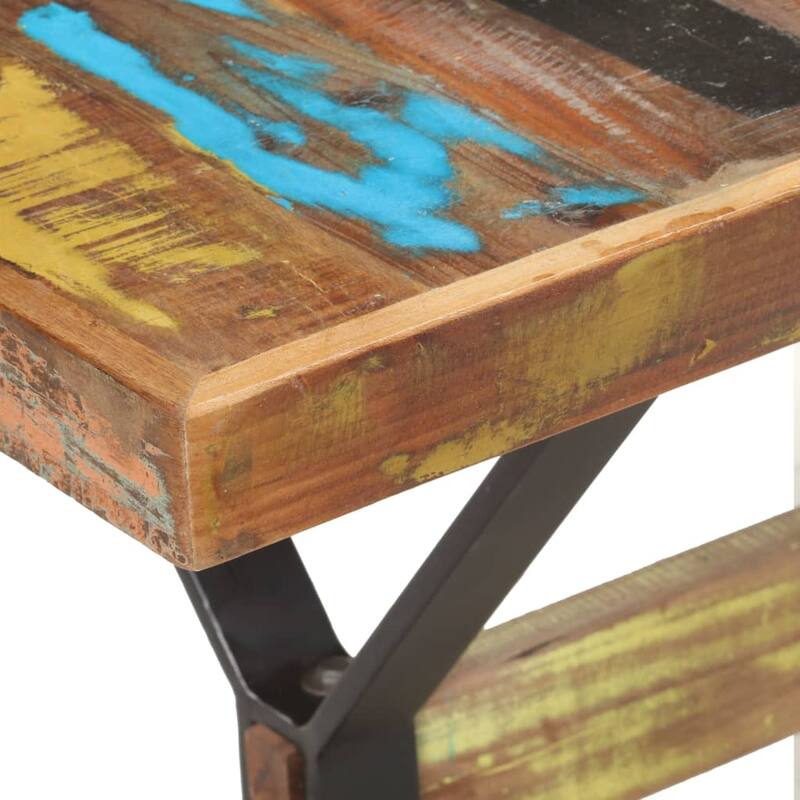 vidaXL Dining Table Wooden Dinner Bistro Table for Dining Room Kitchen Office