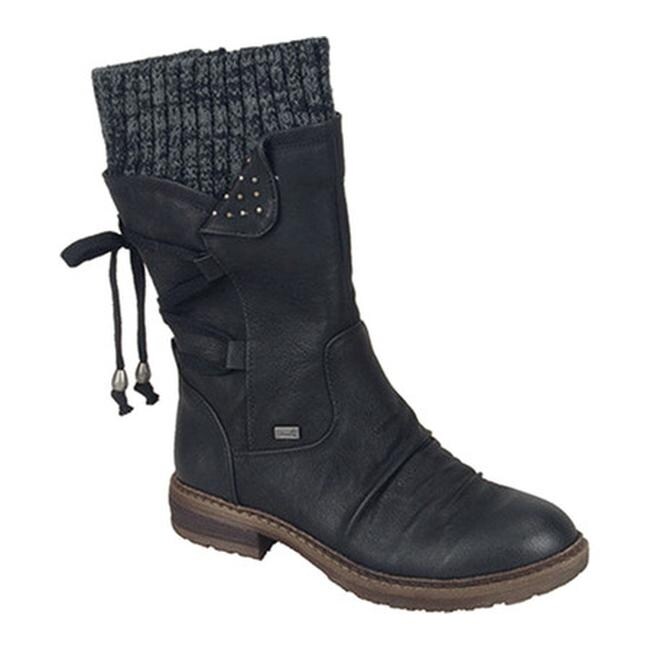 rieker schwarz boots