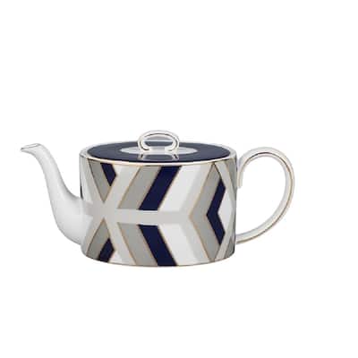 The Elegance in Porcelain Tea Service Collection - 600 cc tea pot - 22.4x9.9x9.8 cm