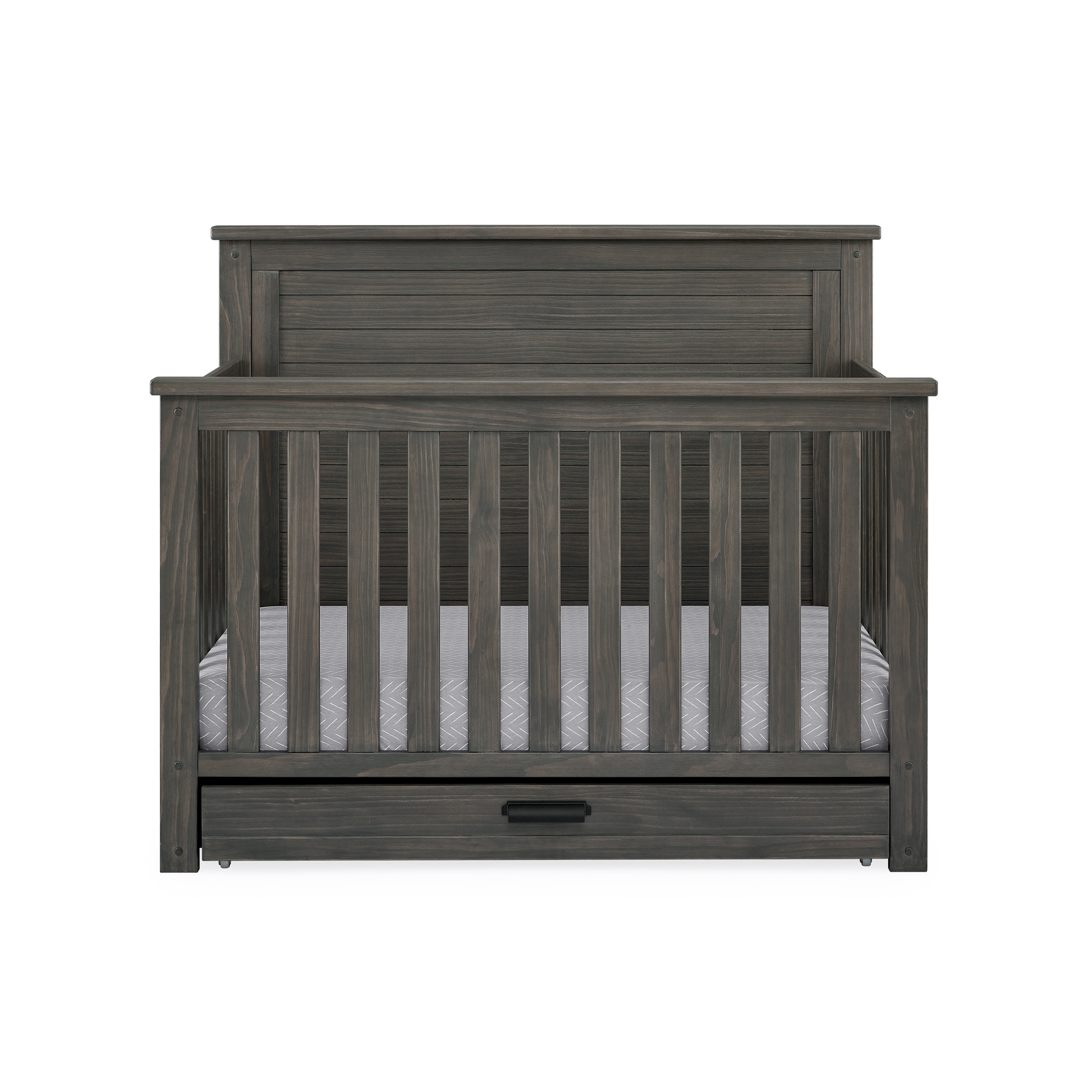 Caden 6-in-1 Convertible Crib with Trundle Drawer - N/A