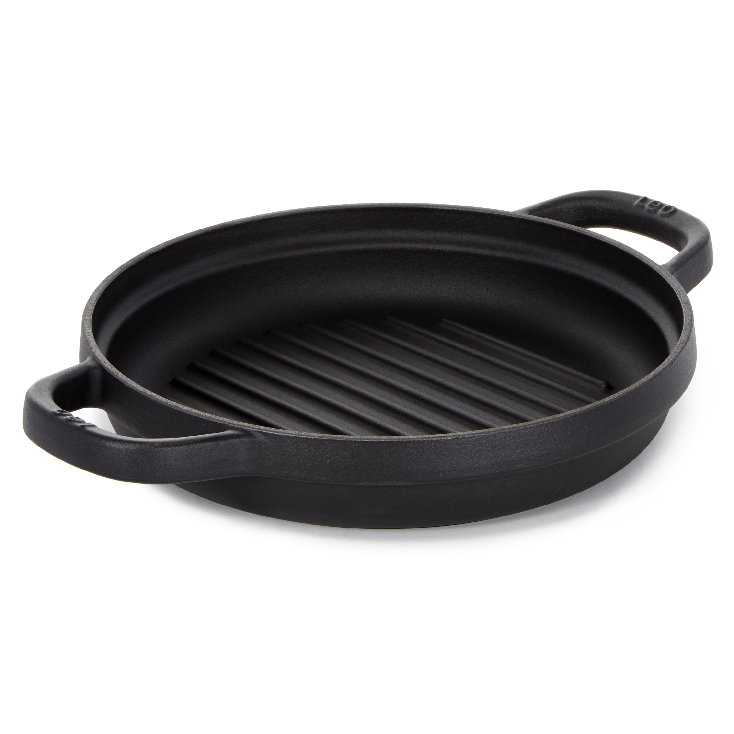 BergHOFF 2-Piece Enamel on Cast Iron 10 Fry & Grill Pan Set ,Blue