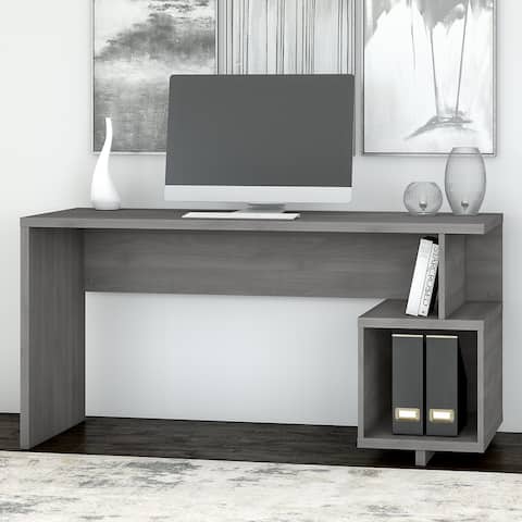 Madison Avenue 60W Writing Desk with Storage from kathy ireland® Home